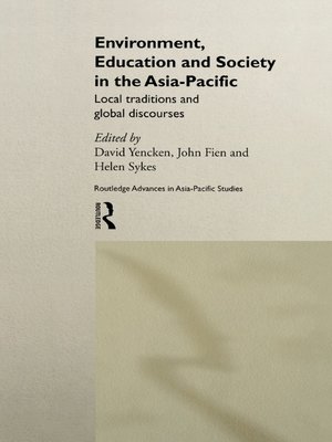 cover image of Environment, Education and Society in the Asia-Pacific